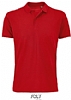 Polo Orgnico Planet Sols - Color Rojo